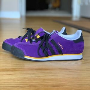 ADIDAS SAMOA NEW purple sneakers